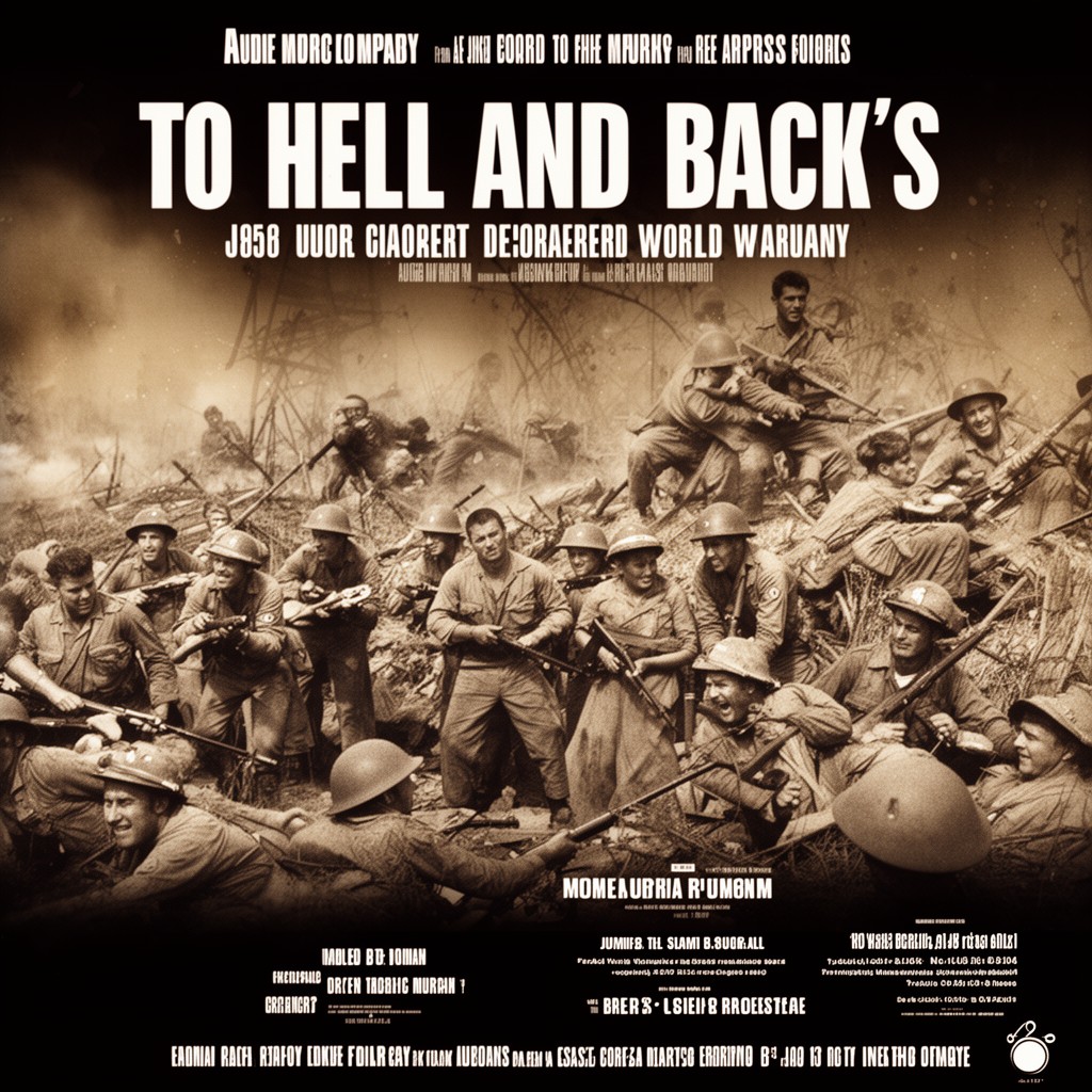 AI-generated illustration of To Hell and Back (1955 film)