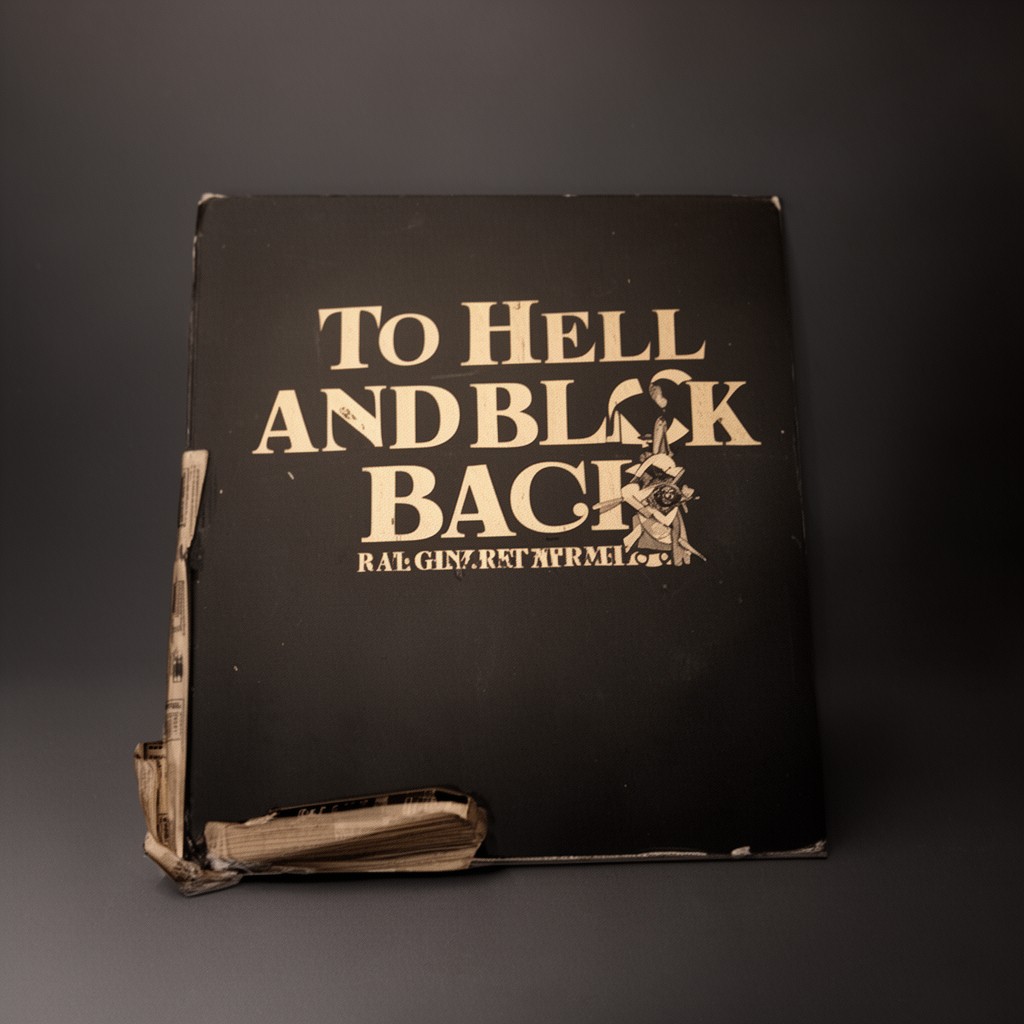 AI-generated illustration of To Hell and Back (autobiography)