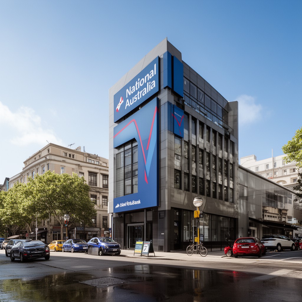 AI-generated illustration of National Australia Bank