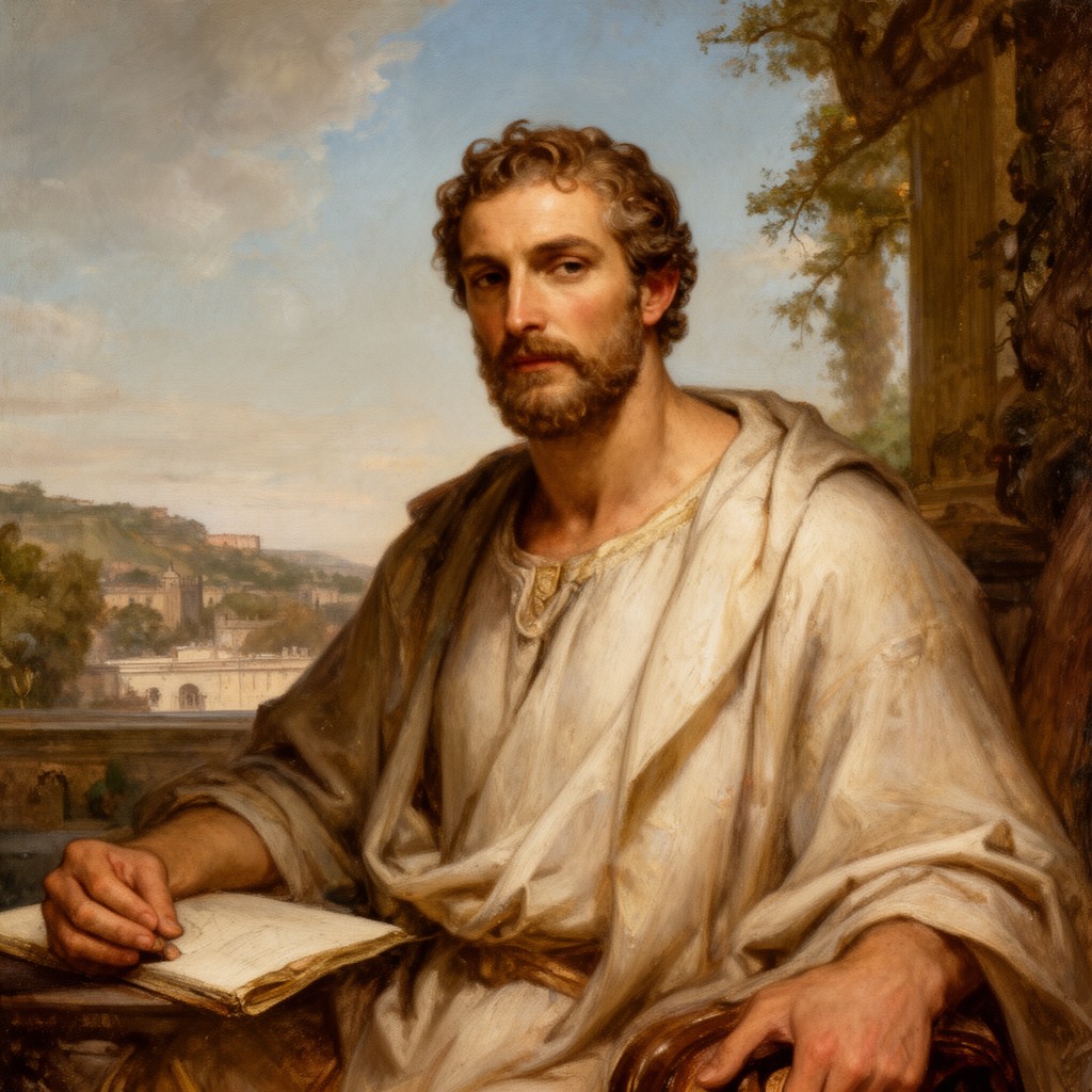 AI-generated illustration of Tiberius