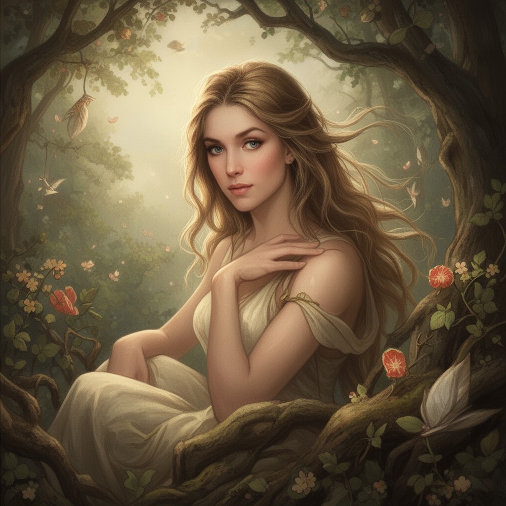 AI-generated illustration of Eve