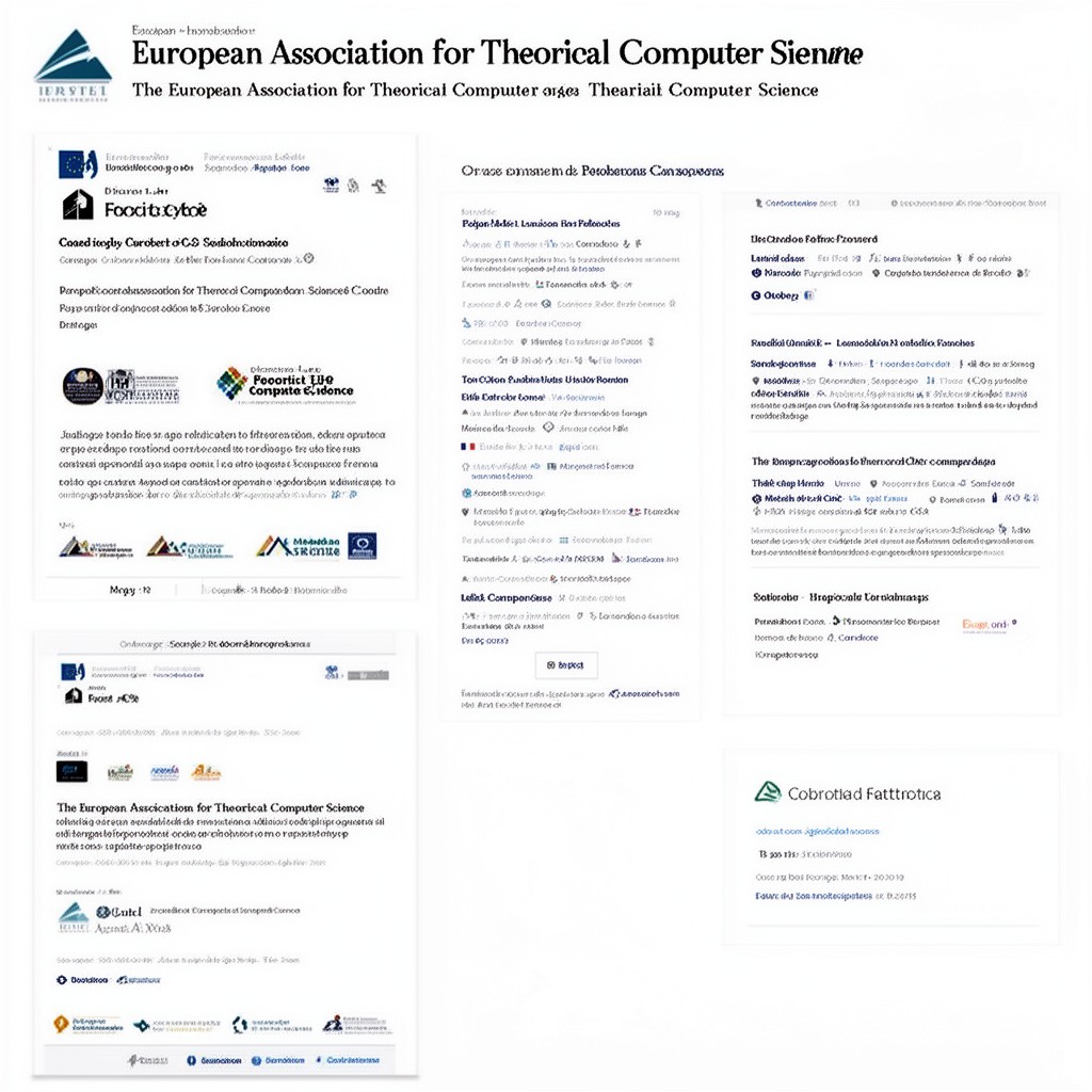 AI-generated illustration of European Association for Theoretical Computer Science