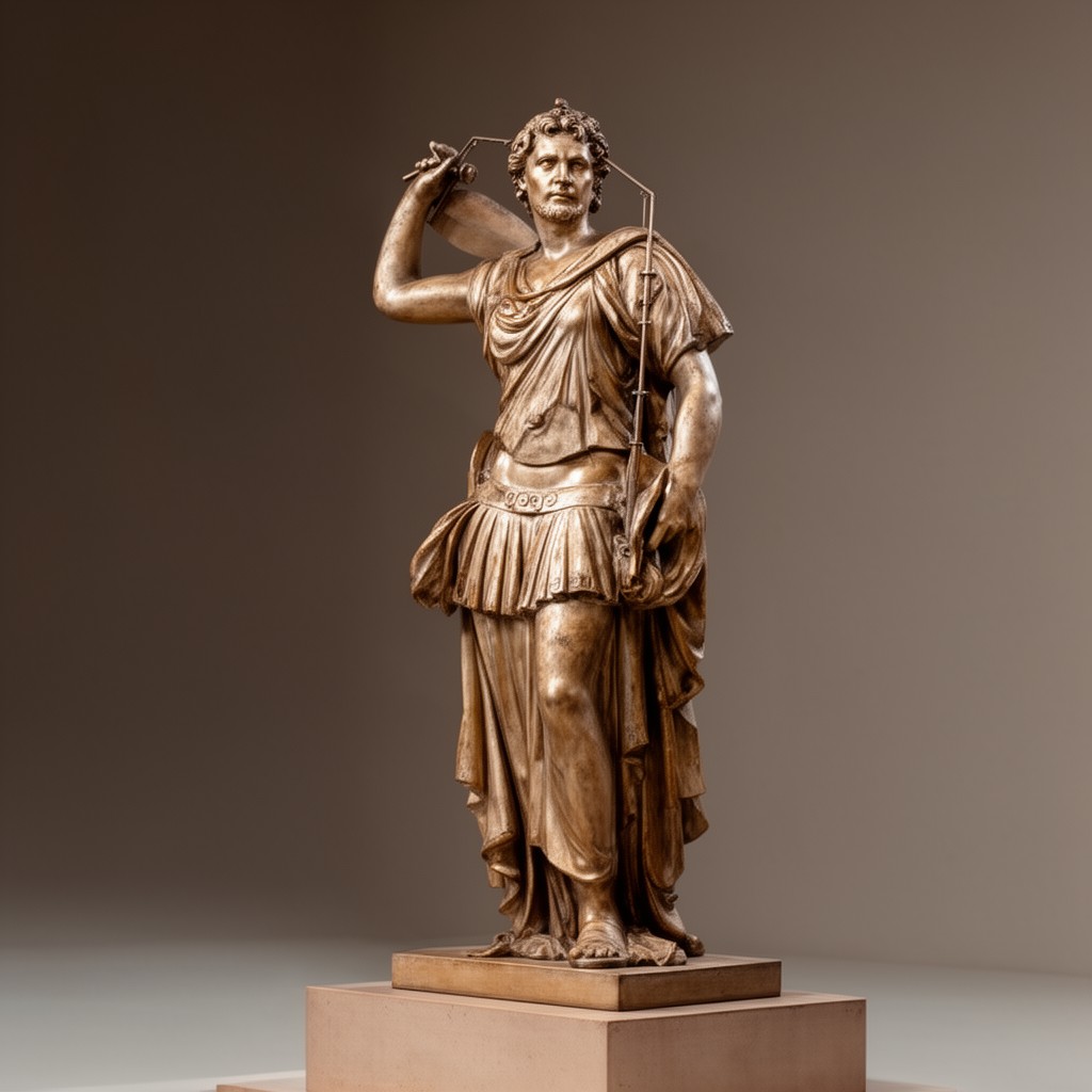 AI-generated illustration of Ptolemy I Soter