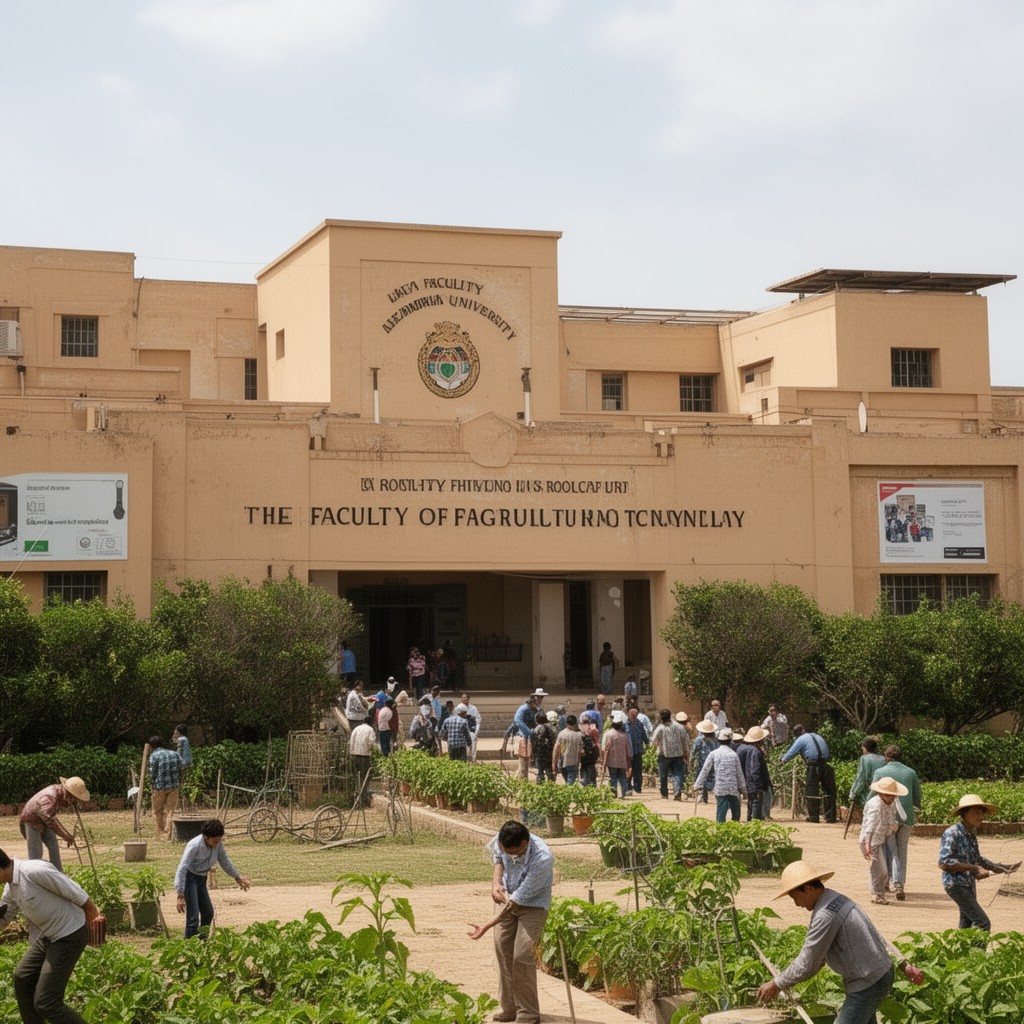 AI-generated illustration of Faculty of Agriculture