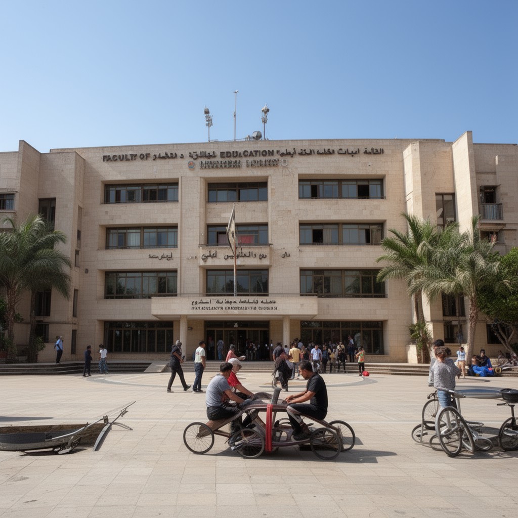AI-generated illustration of Faculty of Physical Education