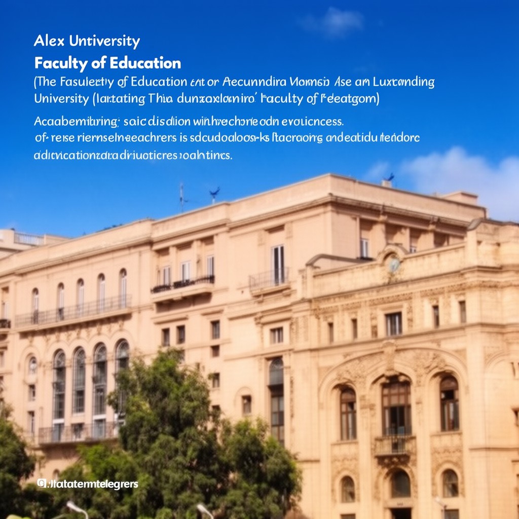 AI-generated illustration of Faculty of Education