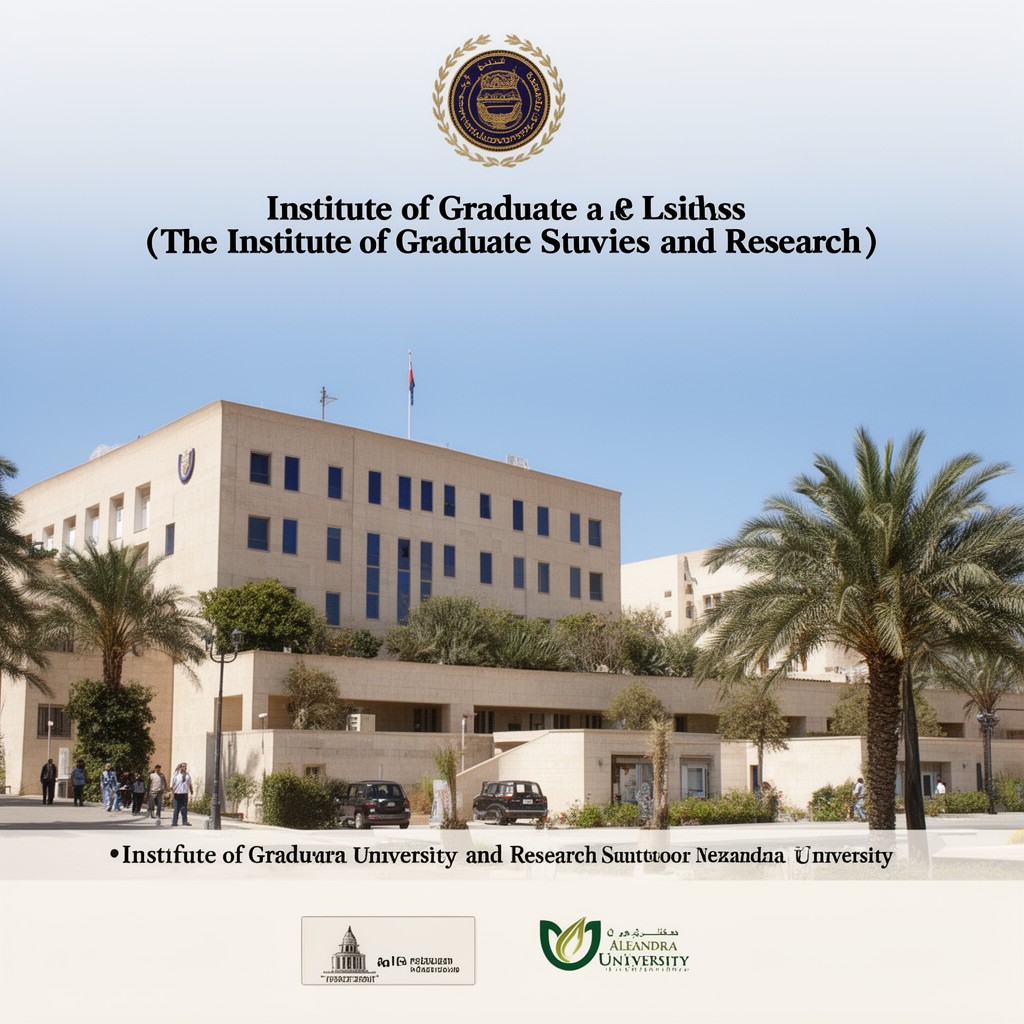 AI-generated illustration of Institute of Graduate Studies and Research