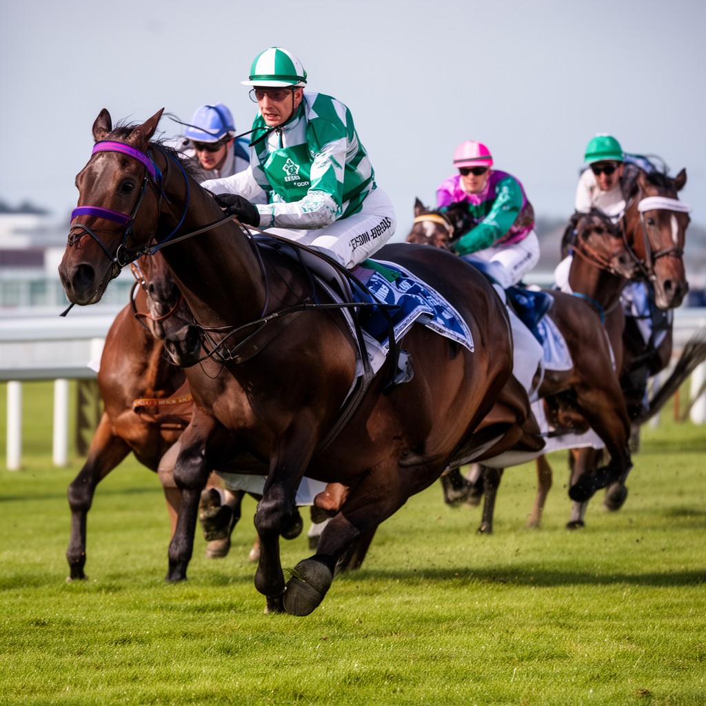 AI-generated illustration of Epsom Derby