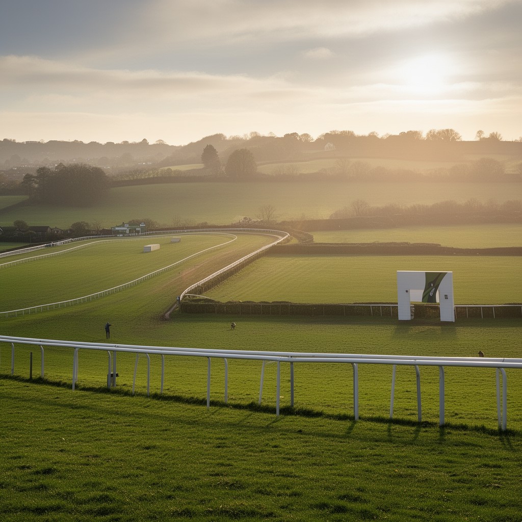 AI-generated illustration of Tattenham Corner