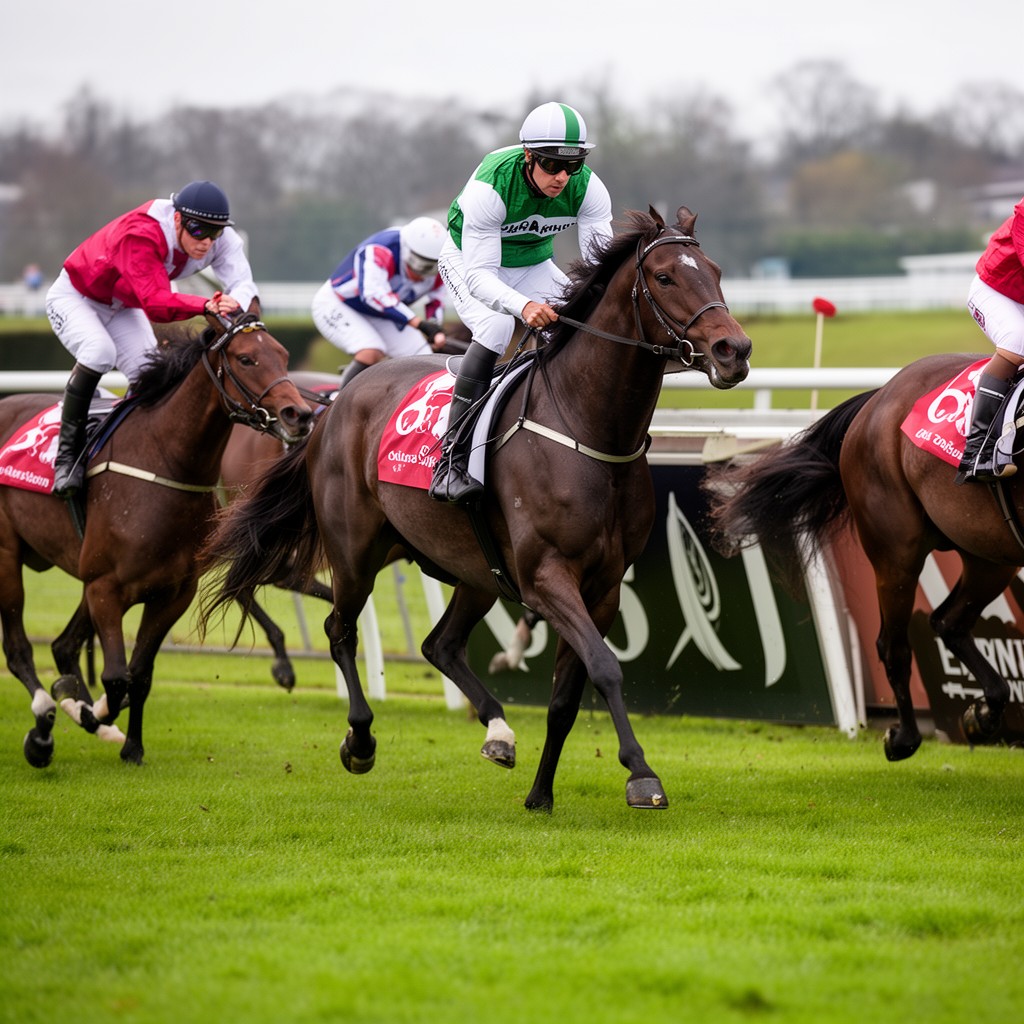 AI-generated illustration of The Oaks Stakes