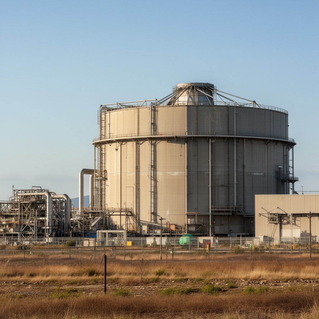 AI-generated illustration of K-West Reactor