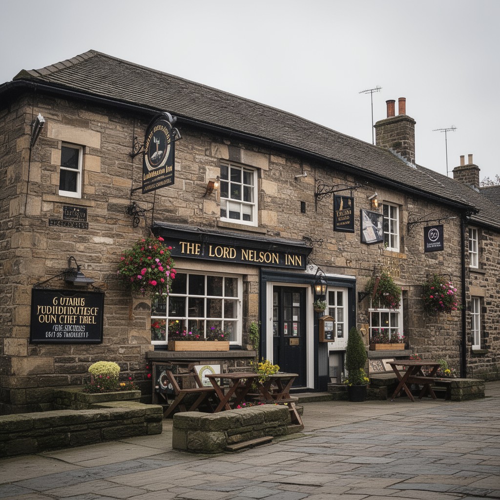 AI-generated illustration of The Lord Nelson Inn