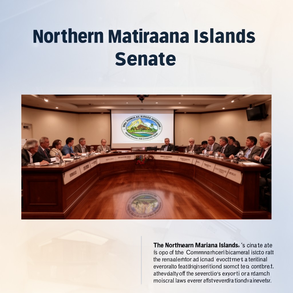 AI-generated illustration of Northern Mariana Islands Senate