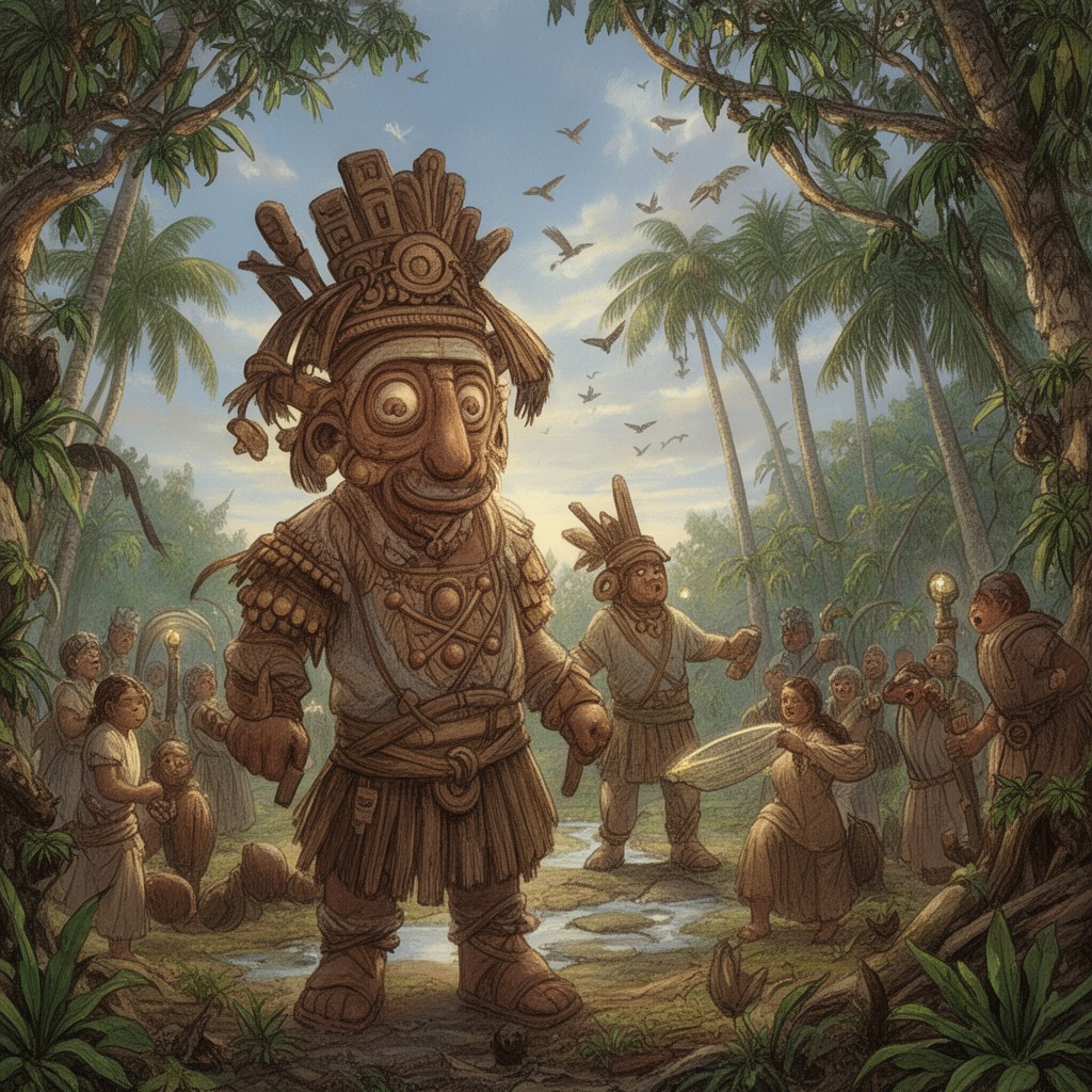 AI-generated illustration of Lono