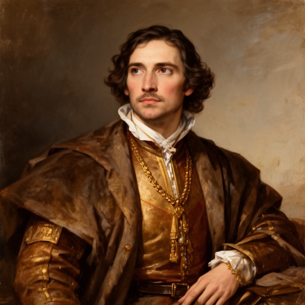 AI-generated illustration of James Graham, 1st Marquess of Montrose