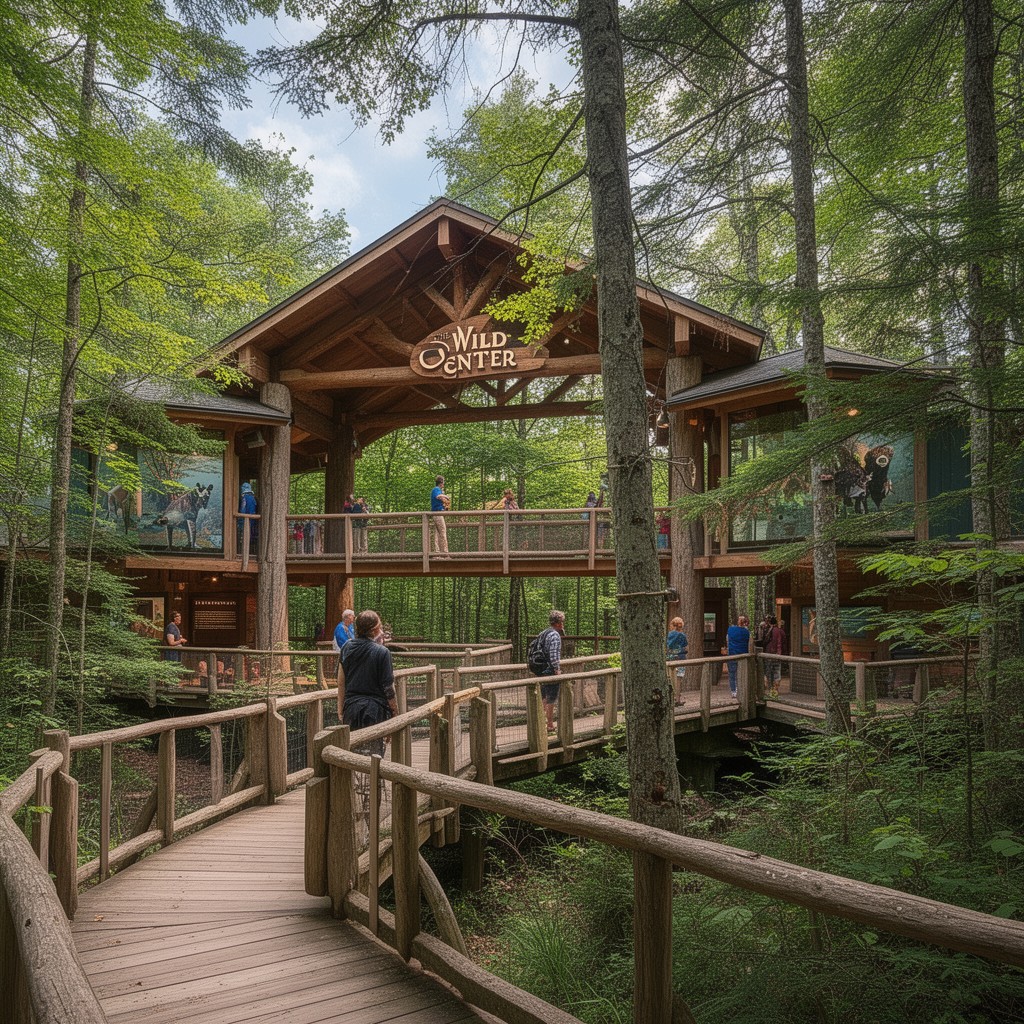 AI-generated illustration of The Wild Center