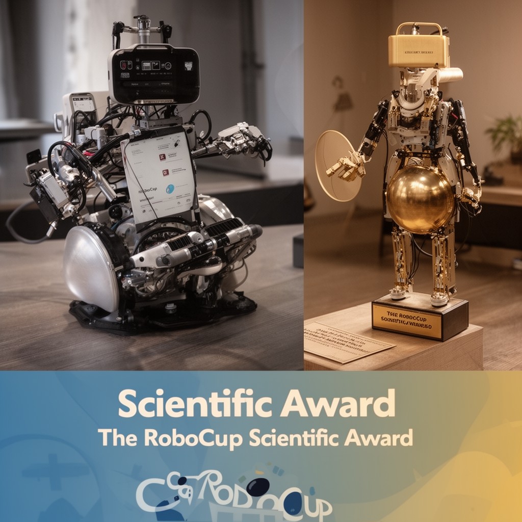 AI-generated illustration of RoboCup Scientific Award