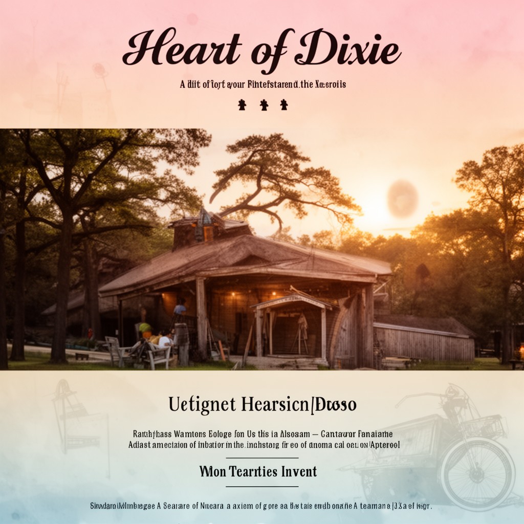 AI-generated illustration of Heart of Dixie
