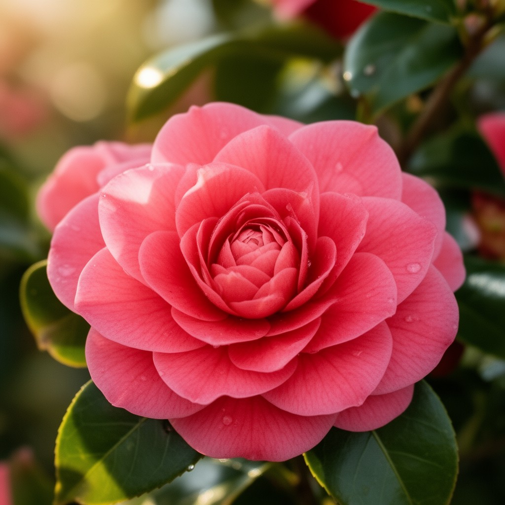 AI-generated illustration of Camellia