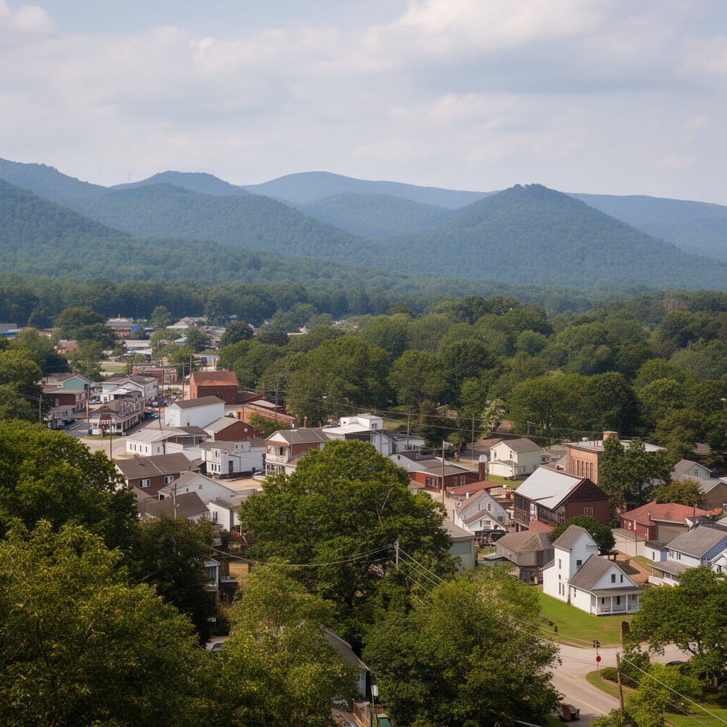 AI-generated illustration of Fort Payne