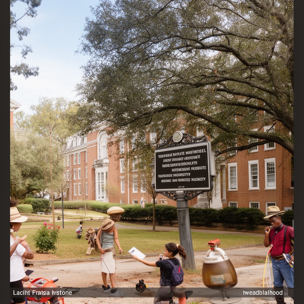 AI-generated illustration of Tuskegee Institute National Historic Site