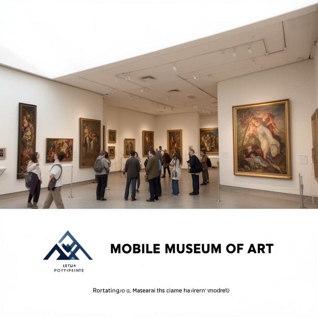 AI-generated illustration of Mobile Museum of Art