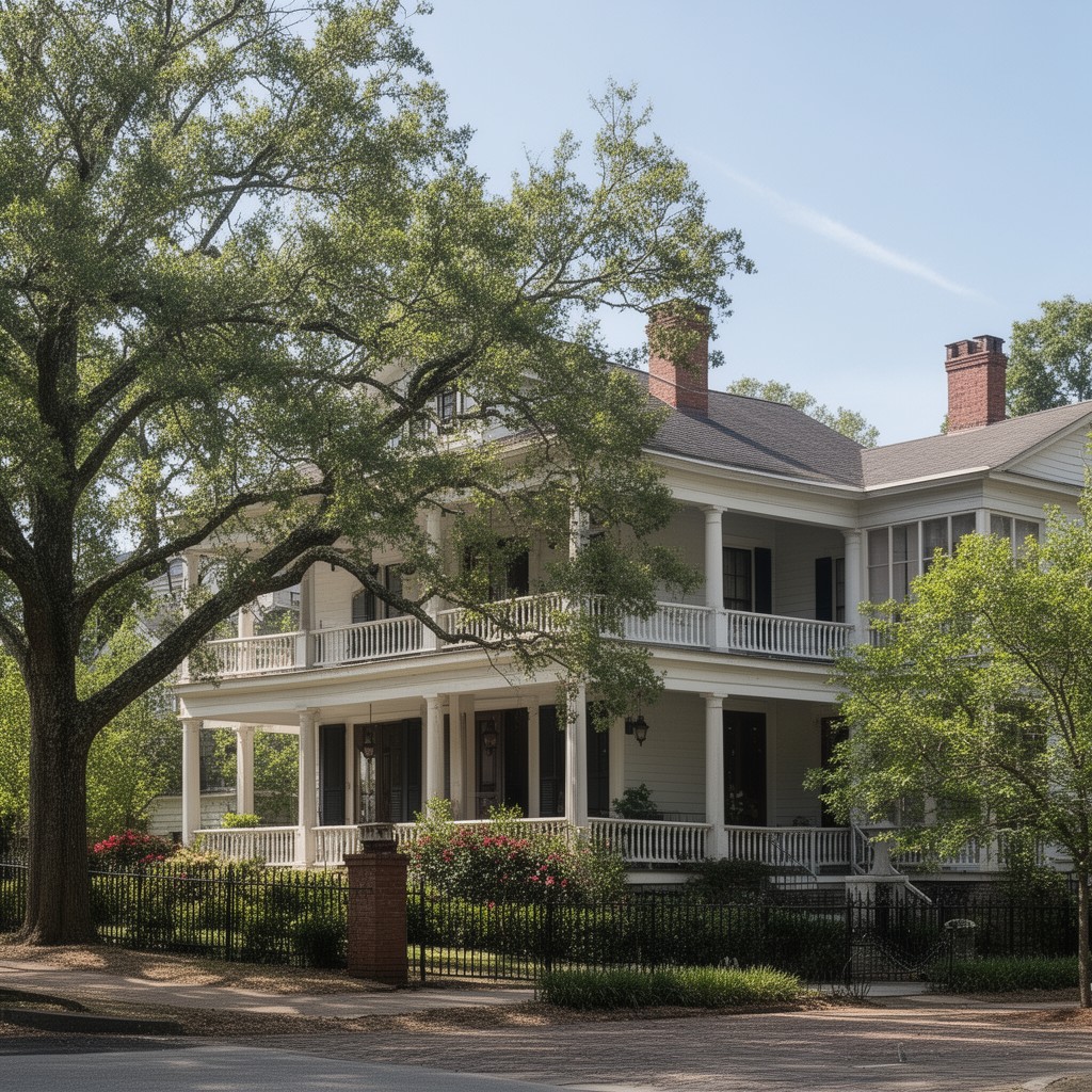 AI-generated illustration of F. Scott and Zelda Fitzgerald Museum