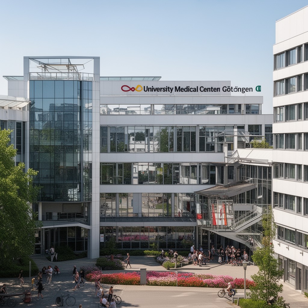 AI-generated illustration of University Medical Center Göttingen