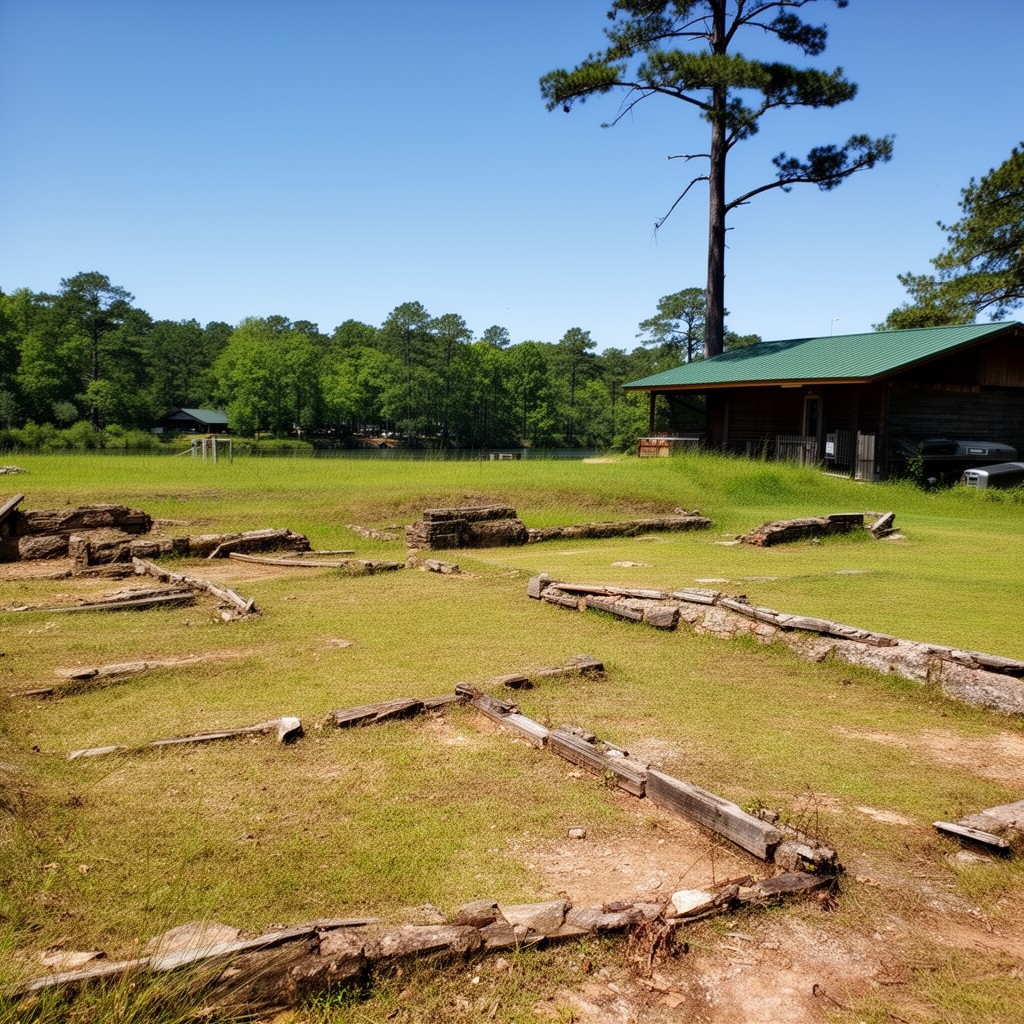 AI-generated illustration of Fort Toulouse-Fort Jackson Park