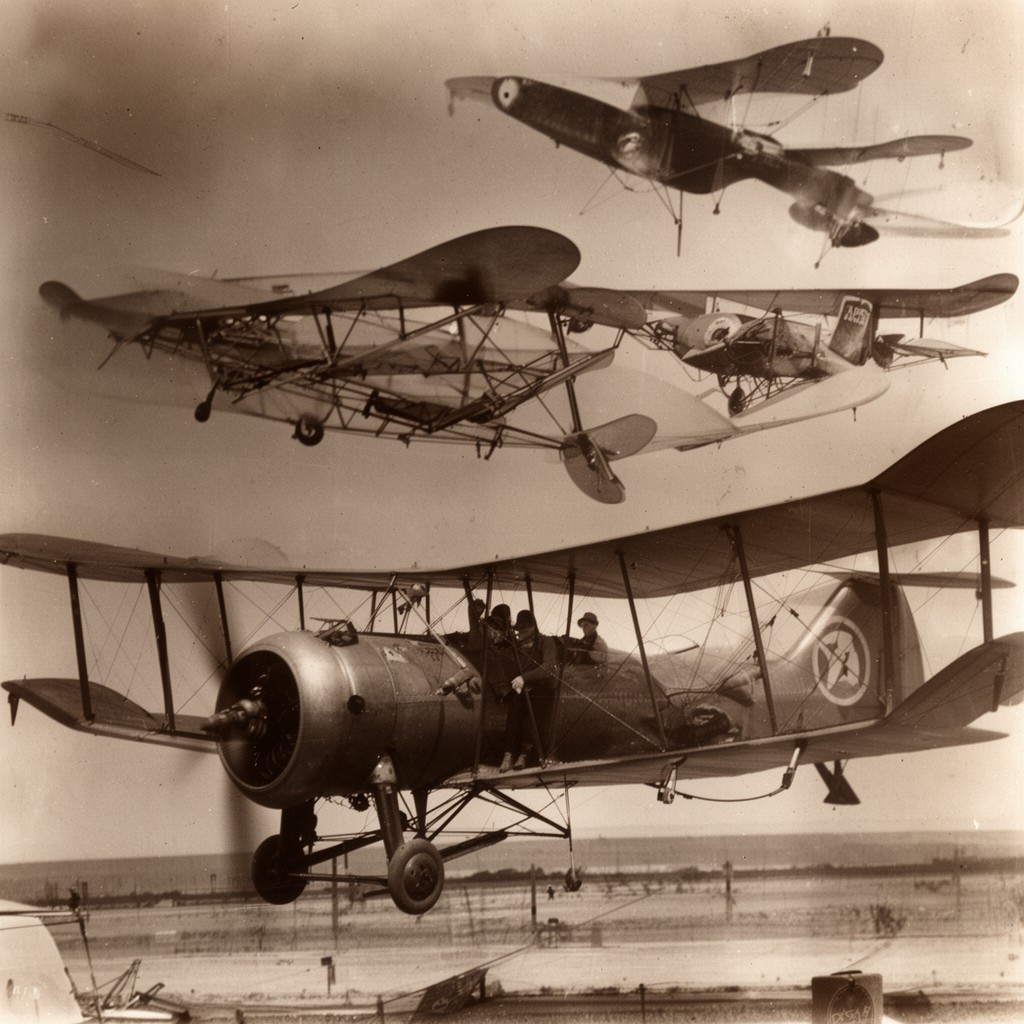 AI-generated illustration of United States Army Air Service