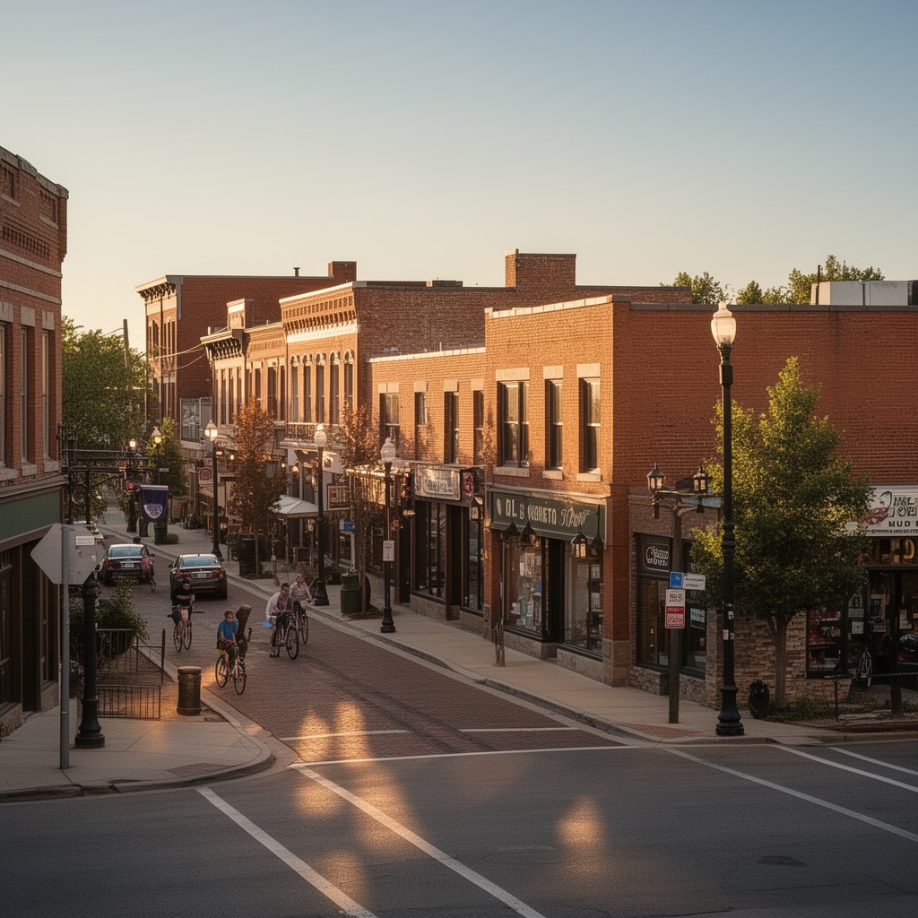 AI-generated illustration of Clarkston, Michigan, United States