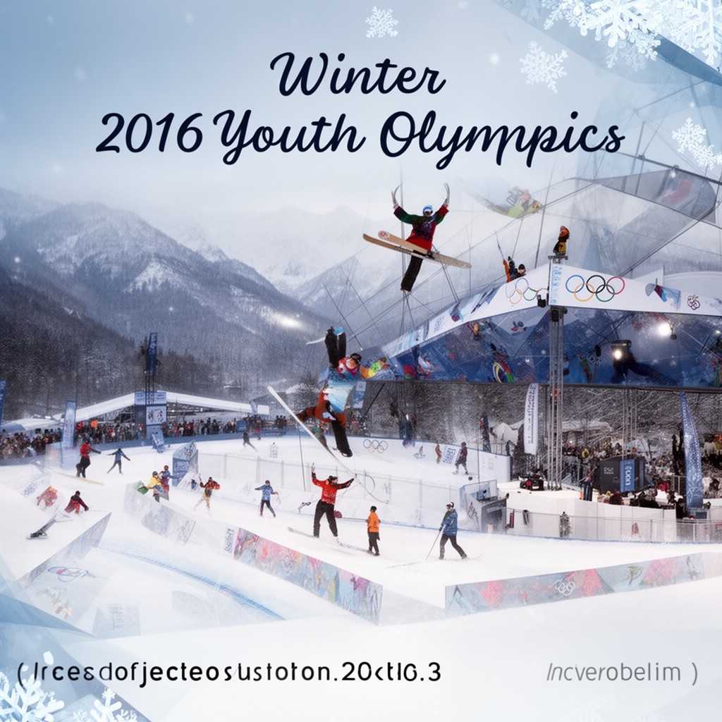 AI-generated illustration of 2016 Winter Youth Olympics