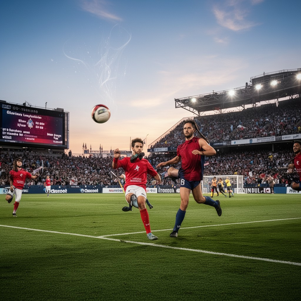 AI-generated illustration of Major League Soccer
