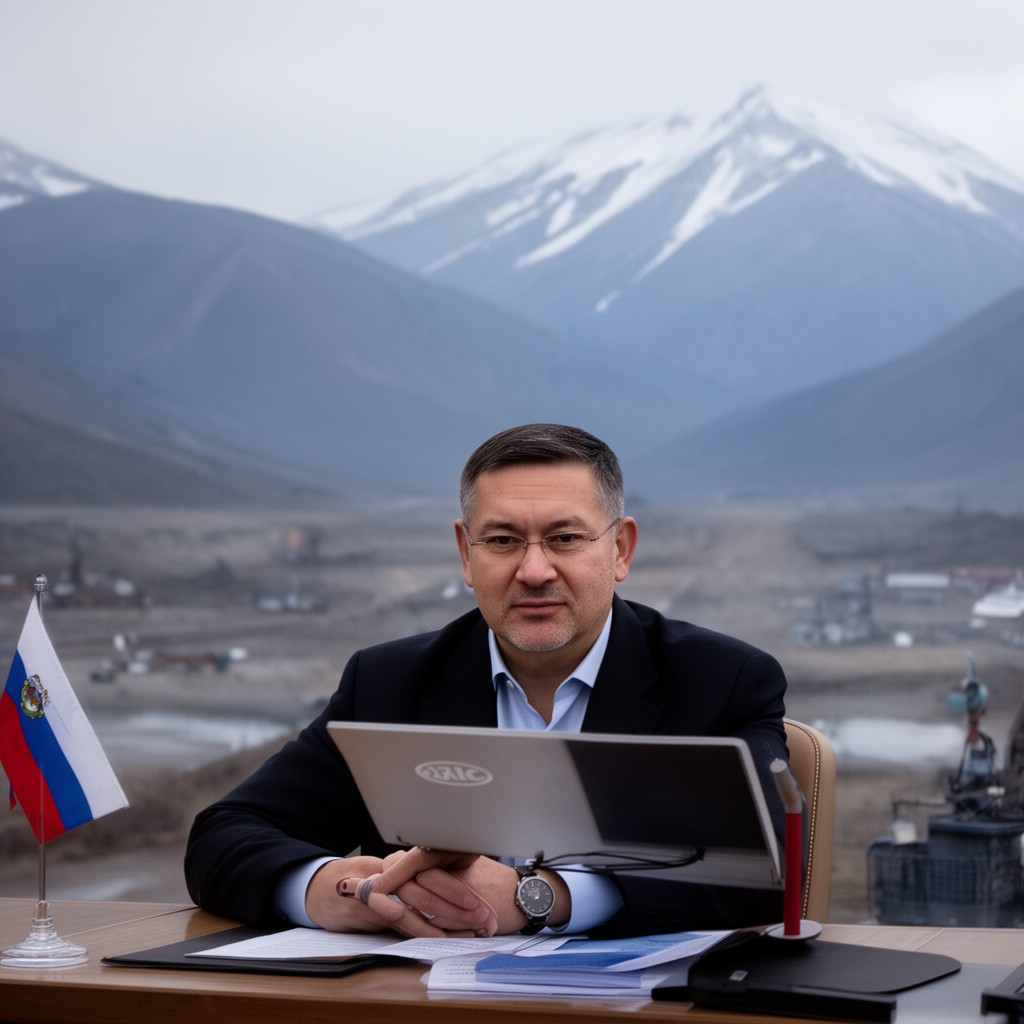 AI-generated illustration of Governor of Chukotka Autonomous Okrug