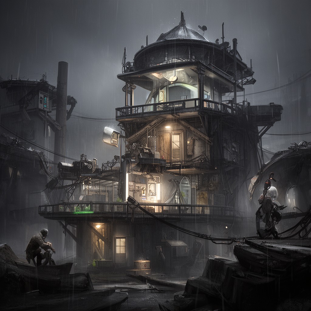 AI-generated illustration of Dollhouse