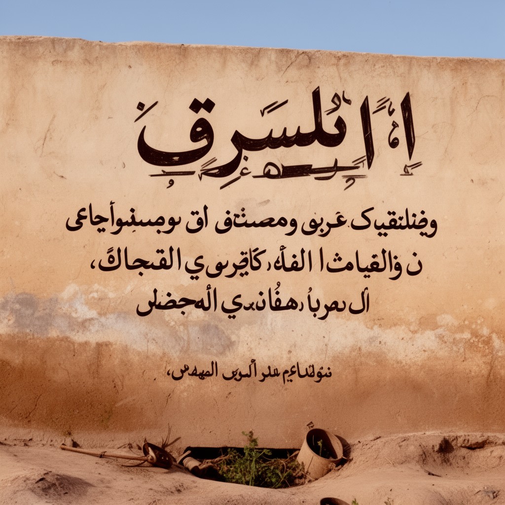 AI-generated illustration of Sudanese Arabic