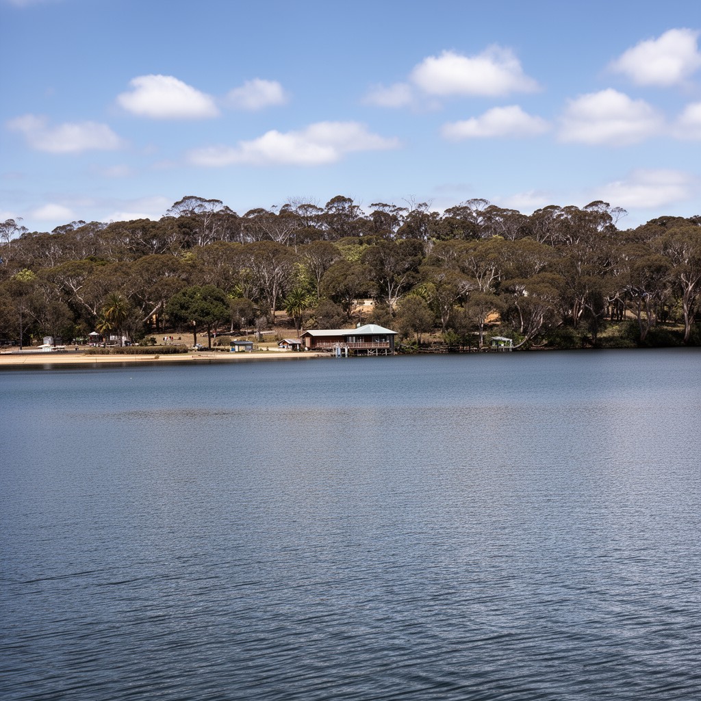 AI-generated illustration of Wreck Bay Aboriginal Community