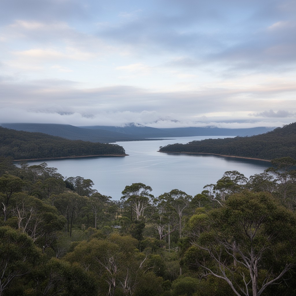AI-generated illustration of Lake Windermere
