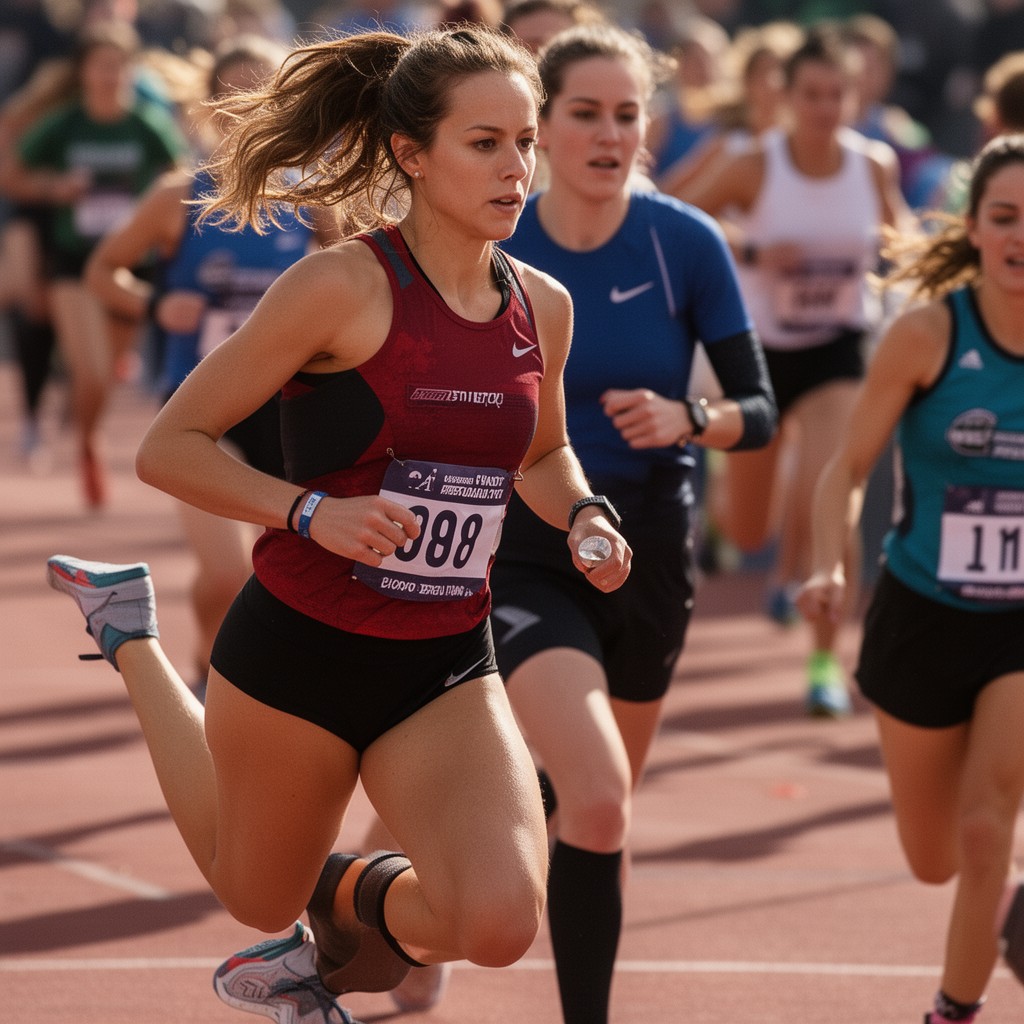 AI-generated illustration of NCAA Division I Women’s Cross Country Championships
