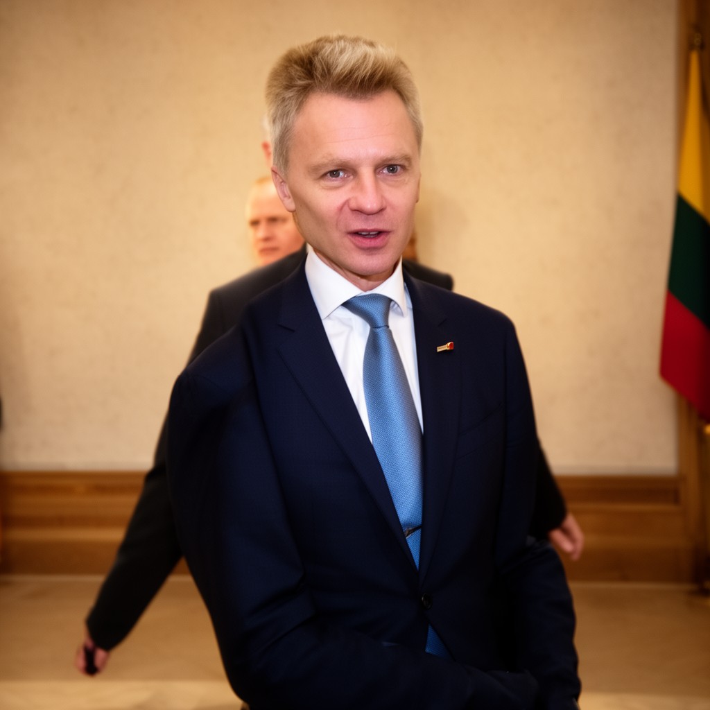 AI-generated illustration of President of Lithuania