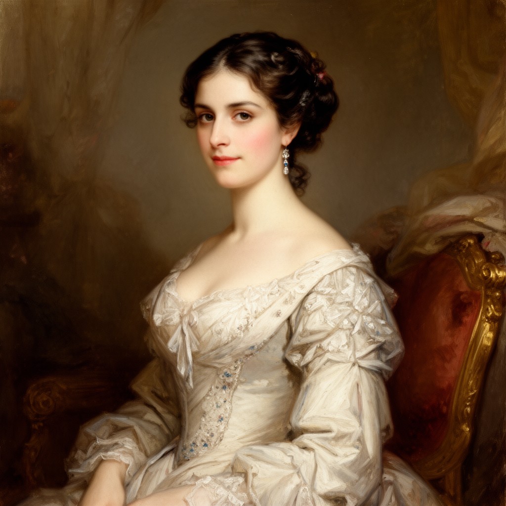 AI-generated illustration of Joséphine de Beauharnais