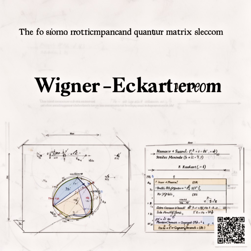 AI-generated illustration of Wigner–Eckart theorem