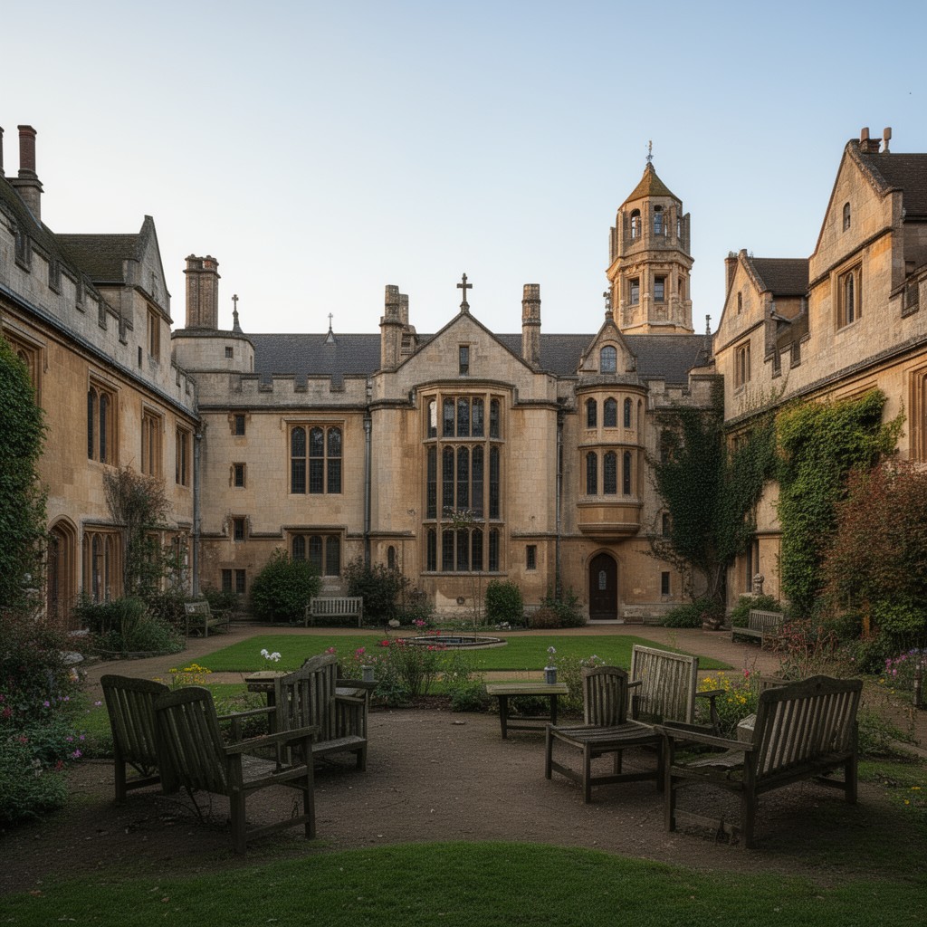 AI-generated illustration of Old Court