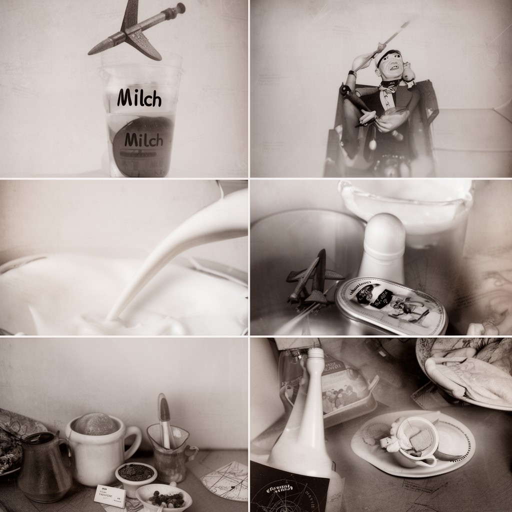 AI-generated illustration of Milch