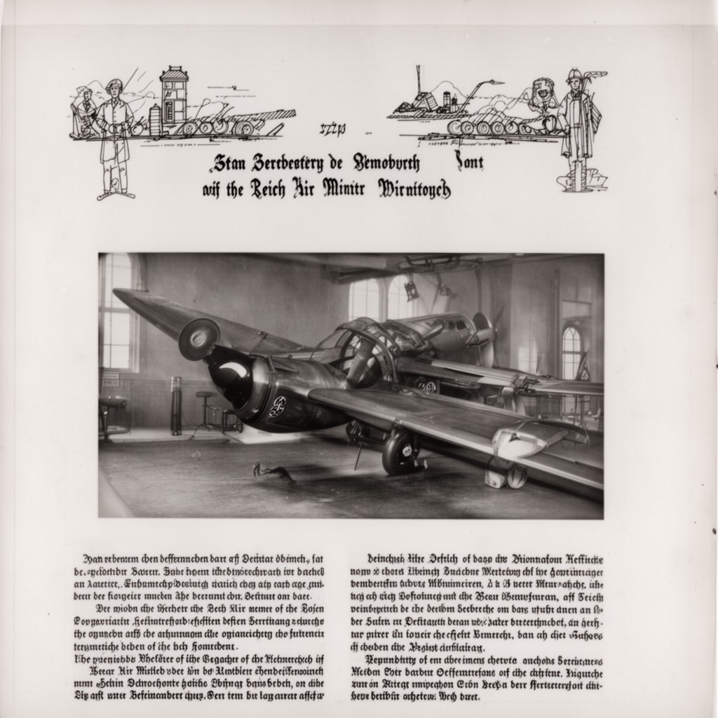 AI-generated illustration of State Secretary of the Reich Air Ministry