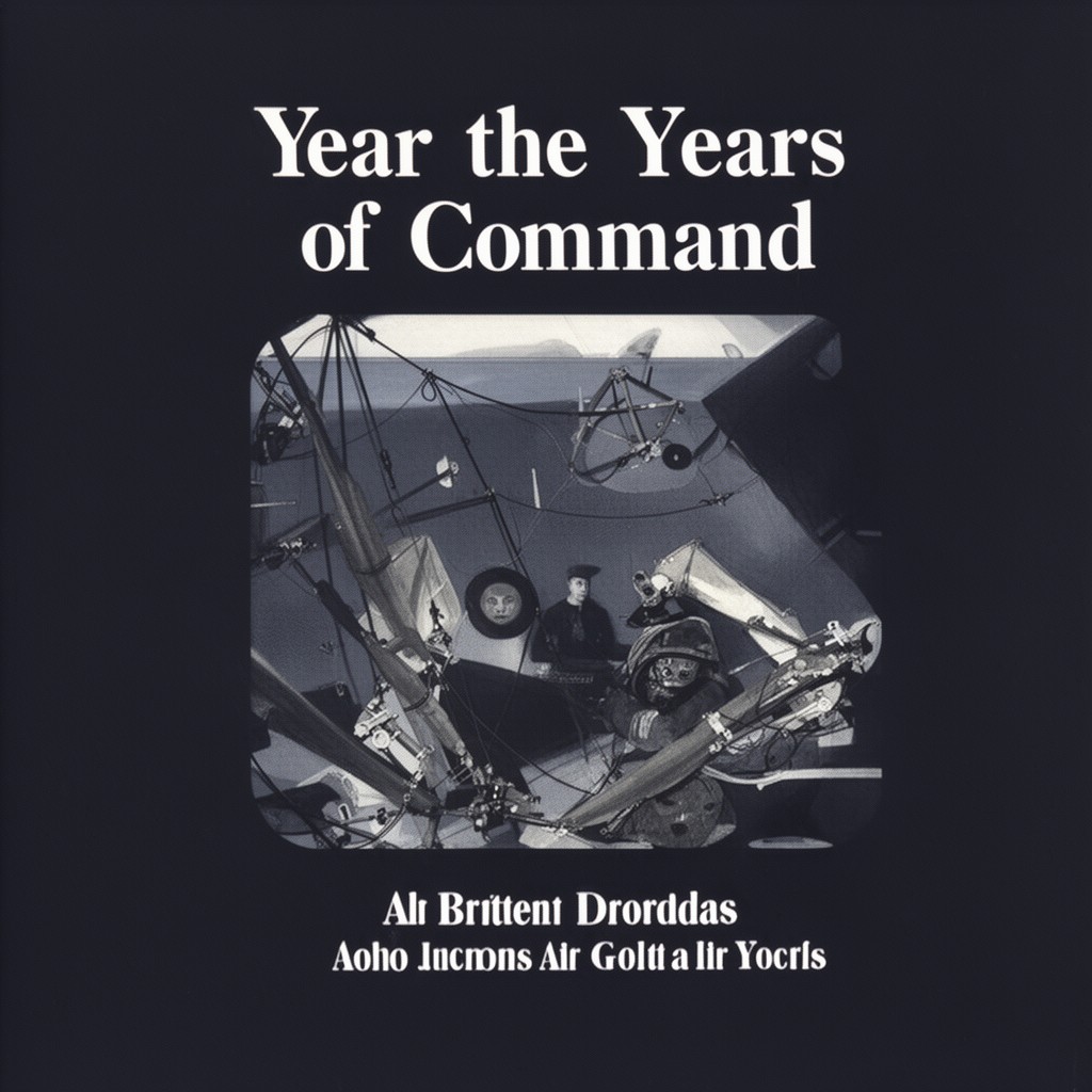 AI-generated illustration of autobiography "Years of Command"