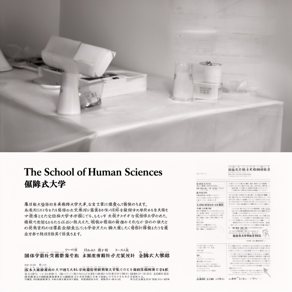 AI-generated illustration of School of Human Sciences