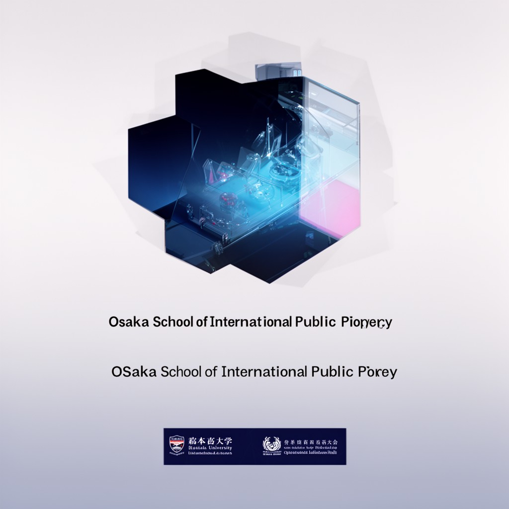 AI-generated illustration of Osaka School of International Public Policy