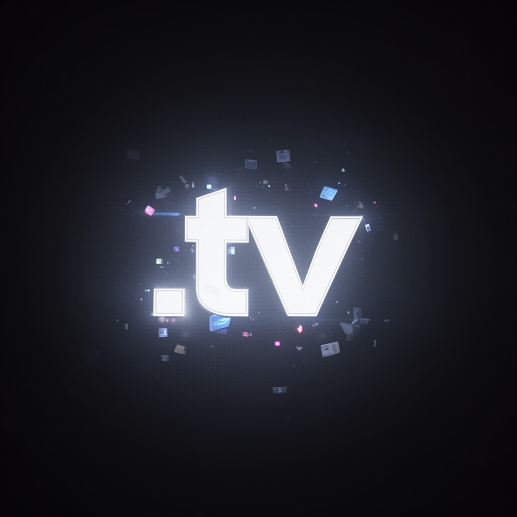 AI-generated illustration of .tv