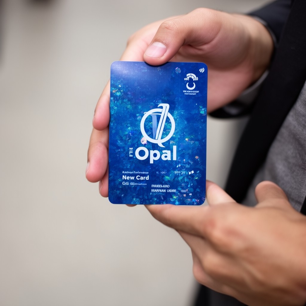 AI-generated illustration of Opal card